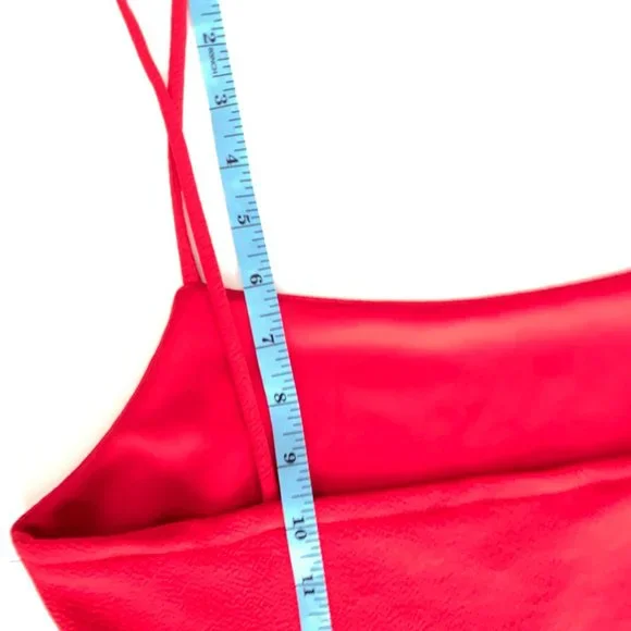 Wild Fable Red Spagetti Dress - Sz M - Picture 8 of 11